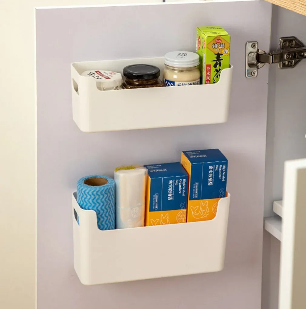 No-Drill Self-Adhesive Multifunctional Door Organizer