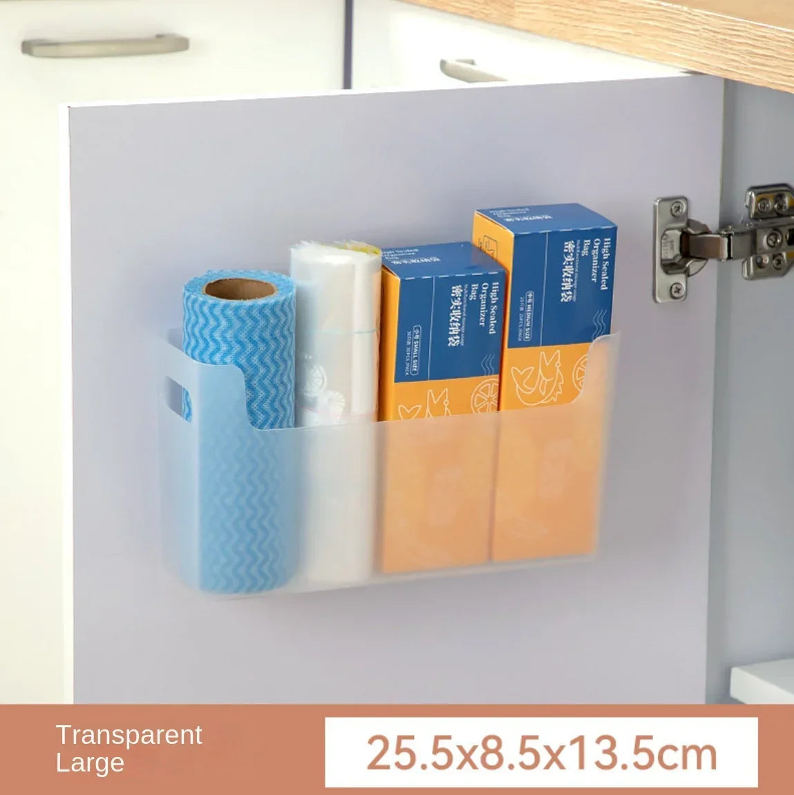 No-Drill Self-Adhesive Multifunctional Door Organizer