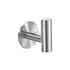 No-Drill Self-Adhesive Rust-Resistant Stainless Steel Wall Hooks (1–3 Hooks)