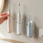 No-Drill Self-Adhesive Toothbrush Holder (Wall-Mount)