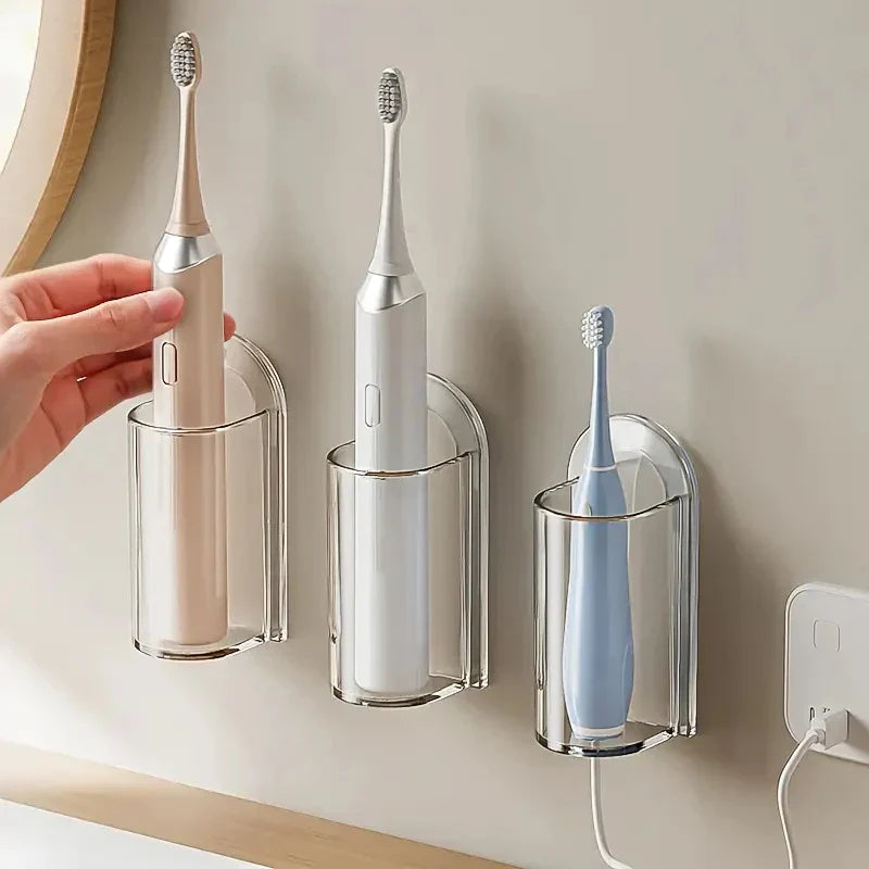No-Drill Self-Adhesive Toothbrush Holder (Wall-Mount)
