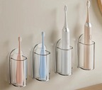 No-Drill Self-Adhesive Toothbrush Holder (Wall-Mount)