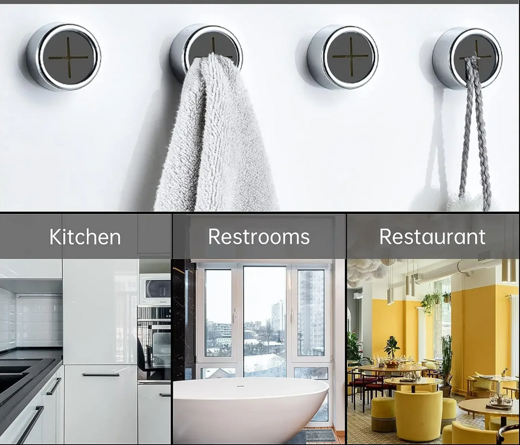 No-Drill Self-Adhesive Towel Holder