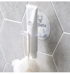 No-Drill Self-Adhesive Water-Resistant Toothbrush & Bathroom Organizer