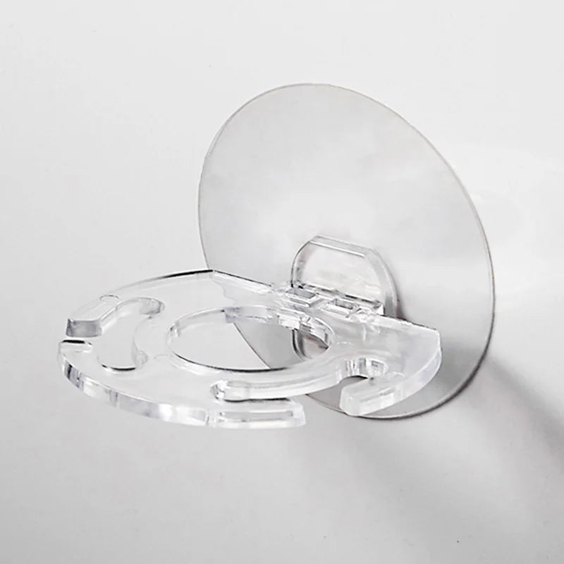 No-Drill Self-Adhesive Water-Resistant Toothbrush & Bathroom Organizer