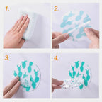 No-Drill Self-Adhesive Water-Resistant Toothbrush & Bathroom Organizer
