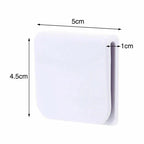 No-Drill Self-Adhesive Waterproof Shower Curtain Clips