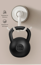 No-Drill Strong Suction 6-Arm Rotating Wall Hook