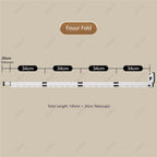 No-Drill Suction Telescopic Rustproof Aluminum Shower Curtain Rod