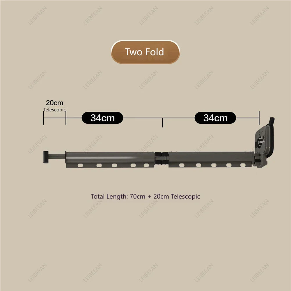 No-Drill Suction Telescopic Rustproof Aluminum Shower Curtain Rod