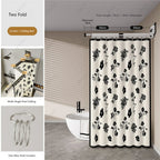 No-Drill Suction Telescopic Rustproof Aluminum Shower Curtain Rod