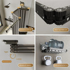 No-Drill Suction Telescopic Rustproof Aluminum Shower Curtain Rod
