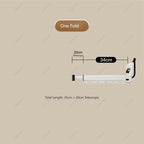 No-Drill Suction Telescopic Rustproof Aluminum Shower Curtain Rod