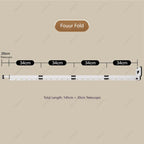 No-Drill Suction Telescopic Rustproof Aluminum Shower Curtain Rod