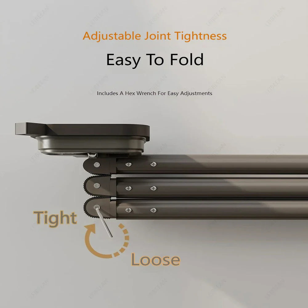 No-Drill Suction Telescopic Rustproof Aluminum Shower Curtain Rod
