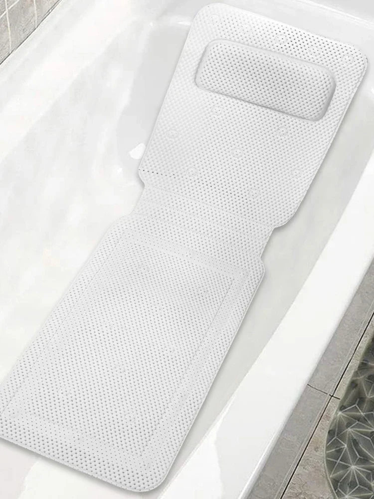Non-Slip Full-Body Ergonomic Bathtub Mat (30 Suction Cups)