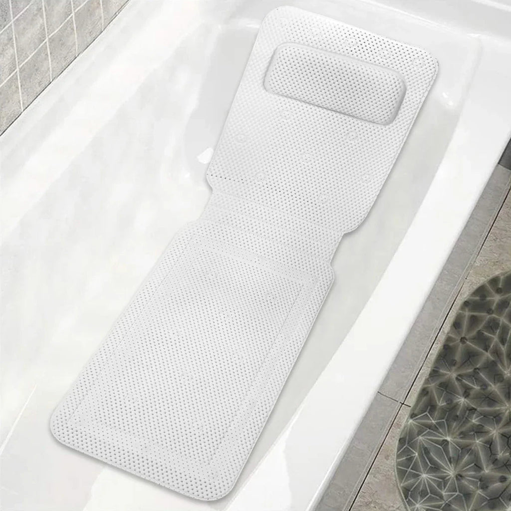 Non-Slip Full-Body Ergonomic Bathtub Mat (30 Suction Cups)