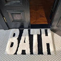 Non-Slip & Highly Absorbent Polyester Bath Mat (15.7 × 23.6 Inches)