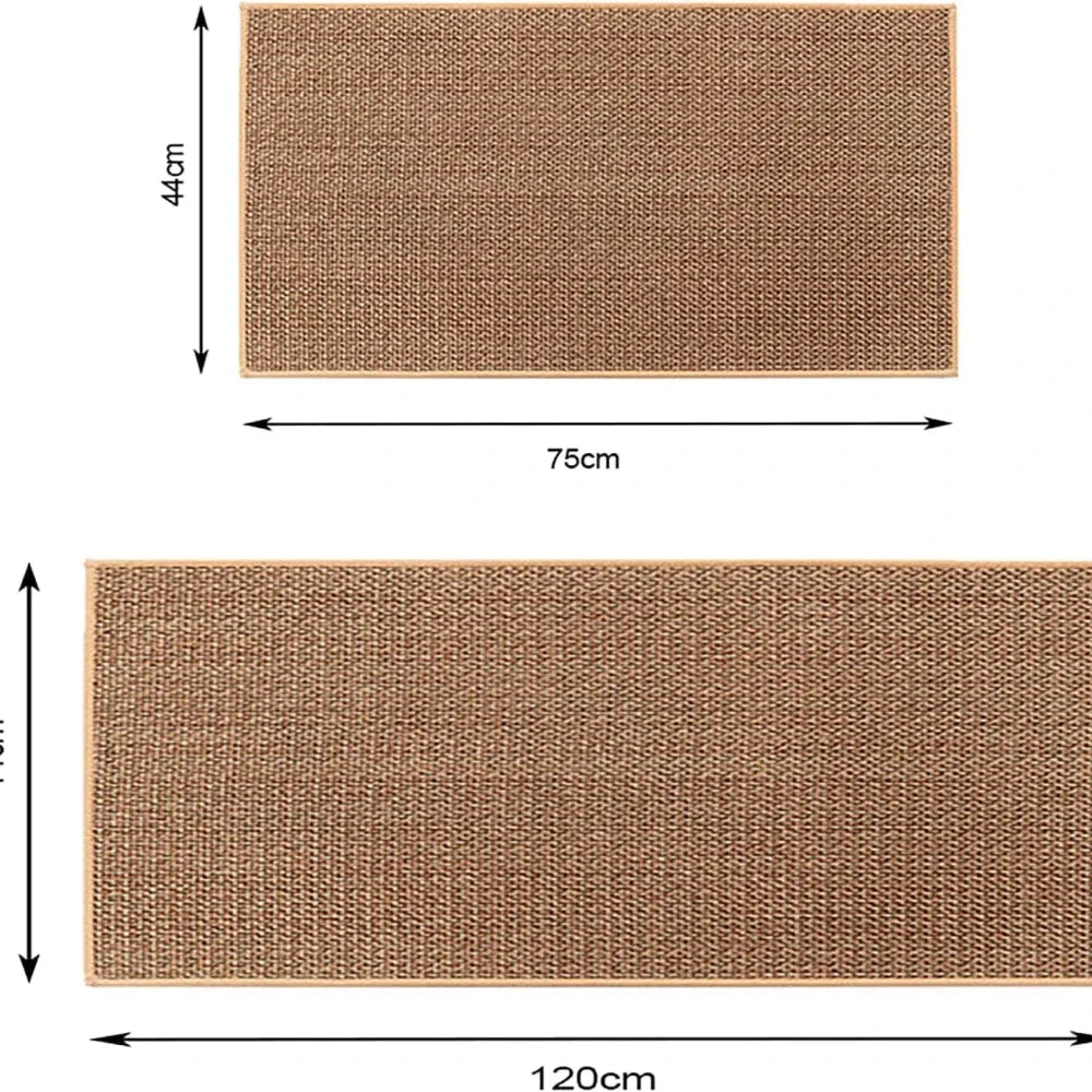 Non-Slip Rubber-Backed Machine-Washable Kitchen Runner