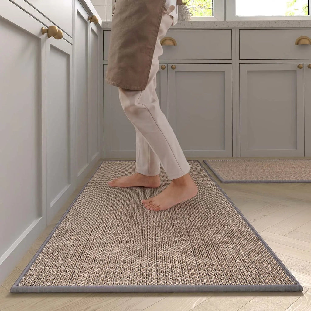 Non-Slip Rubber-Backed Machine-Washable Kitchen Runner