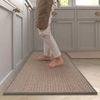 Non-Slip Rubber-Backed Machine-Washable Kitchen Runner