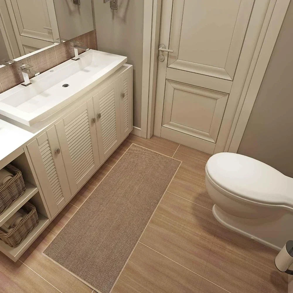 Non-Slip Rubber-Backed Machine-Washable Kitchen Runner