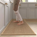 Non-Slip Rubber-Backed Machine-Washable Kitchen Runner