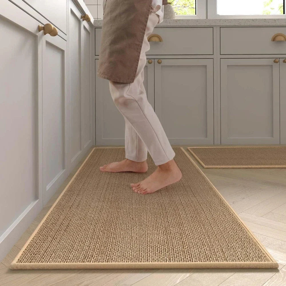 Non-Slip Rubber-Backed Machine-Washable Kitchen Runner