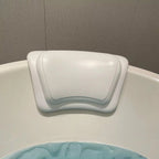 Non-Slip Silicone Foam Bath Pillow (Waterproof Quick-Drying Cover)
