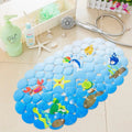 Non-Slip Suction-Cup Massage Nubs Bath Mat (15 x 27 in)