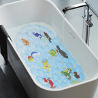 Non-Slip Suction-Cup Massage Nubs Bath Mat (15 x 27 in)
