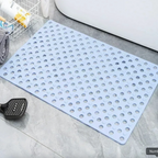 Non-Slip Suction-Cup Quick-Drain Shower Mat