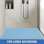Non-Slip Suction-Cup Quick-Drain Shower Mat