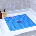 Non-Slip Suction-Cup Quick-Drying Shower & Bath Mat (21×21 in)