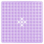 Non-Slip Suction-Cup Quick-Drying Shower & Bath Mat (21×21 in)