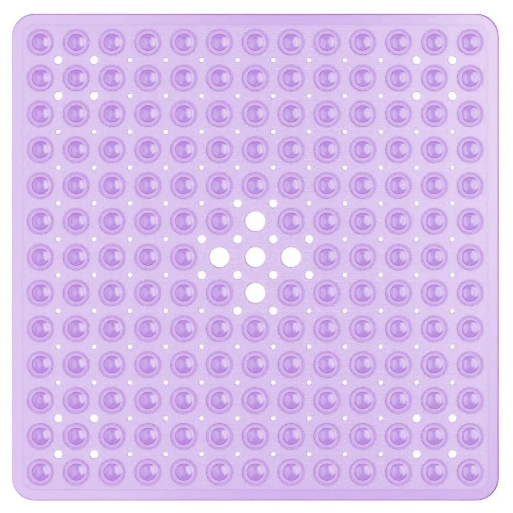 Non-Slip Suction-Cup Quick-Drying Shower & Bath Mat (21×21 in)