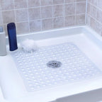 Non-Slip Suction-Cup Quick-Drying Shower & Bath Mat (21×21 in)