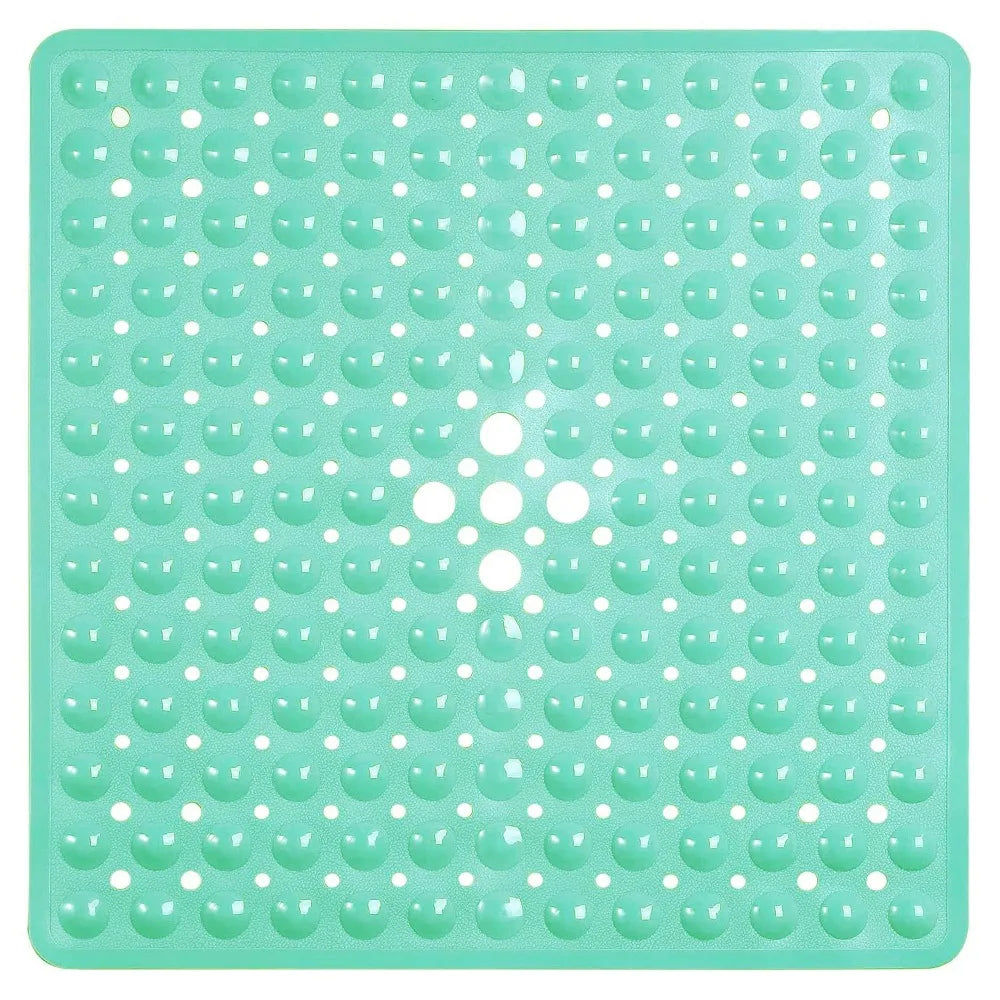 Non-Slip Suction-Cup Quick-Drying Shower & Bath Mat (21×21 in)