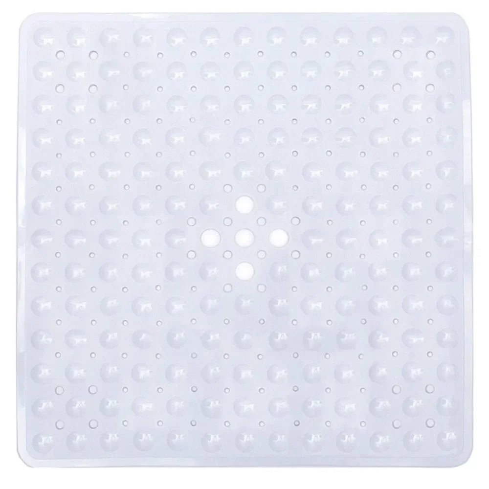 Non-Slip Suction-Cup Quick-Drying Shower & Bath Mat (21×21 in)
