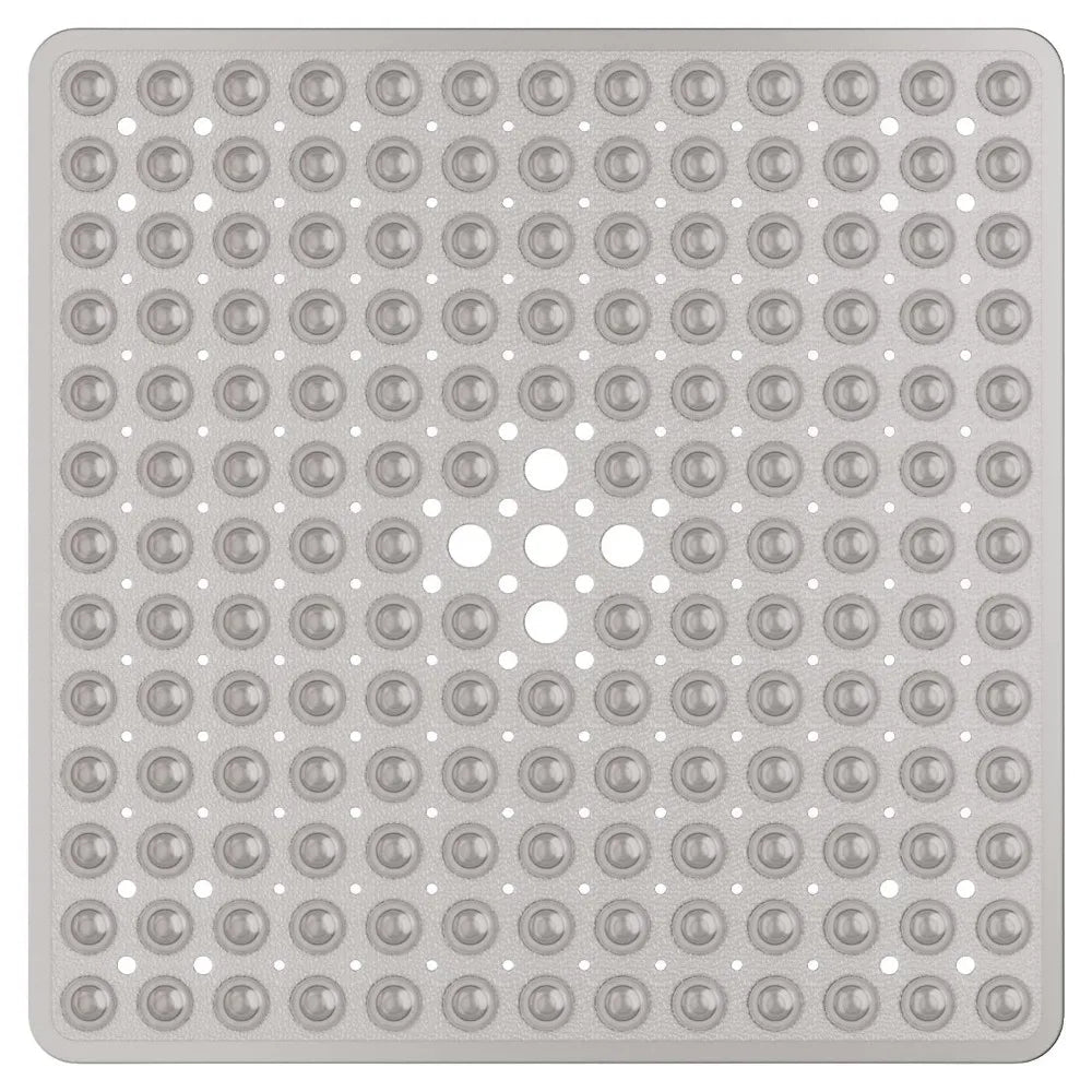 Non-Slip Suction-Cup Quick-Drying Shower & Bath Mat (21×21 in)