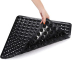 Non-Slip Suction-Cup Quick-Drying Shower & Bath Mat (21×21 in)