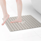 Non-Slip Suction-Cup Quick-Drying Shower & Bath Mat (21×21 in)