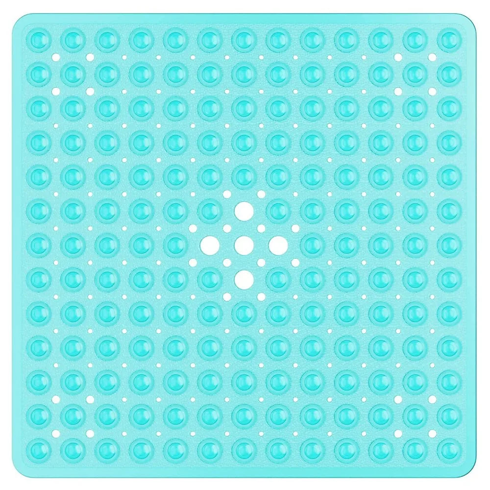 Non-Slip Suction-Cup Quick-Drying Shower & Bath Mat (21×21 in)