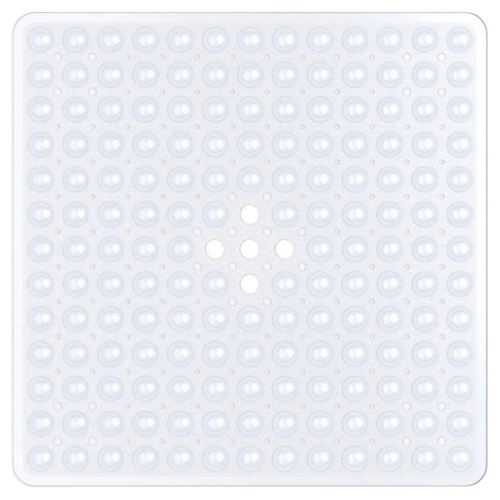 Non-Slip Suction-Cup Quick-Drying Shower & Bath Mat (21×21 in)