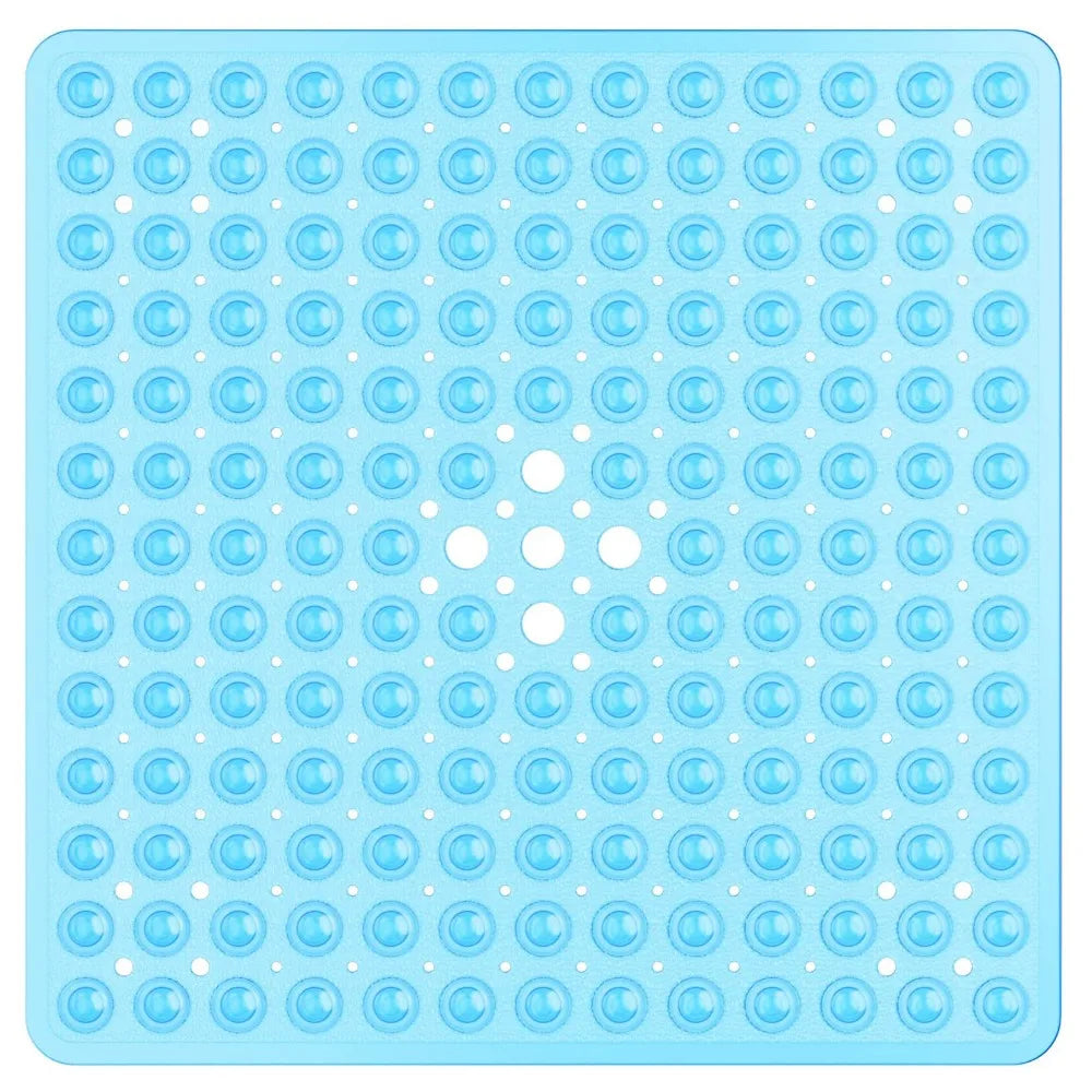 Non-Slip Suction-Cup Quick-Drying Shower & Bath Mat (21×21 in)