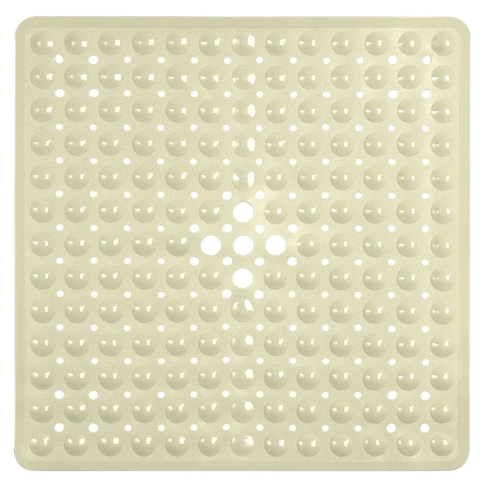 Non-Slip Suction-Cup Quick-Drying Shower & Bath Mat (21×21 in)