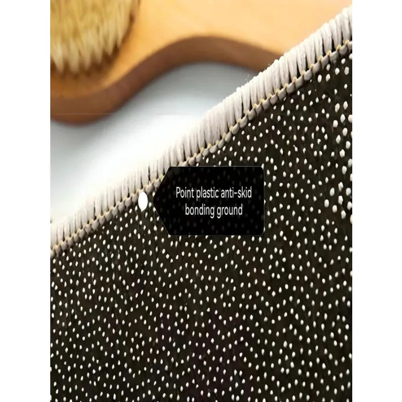 Non-Slip & Water-Resistant Antibacterial Letter Print Floor Mat