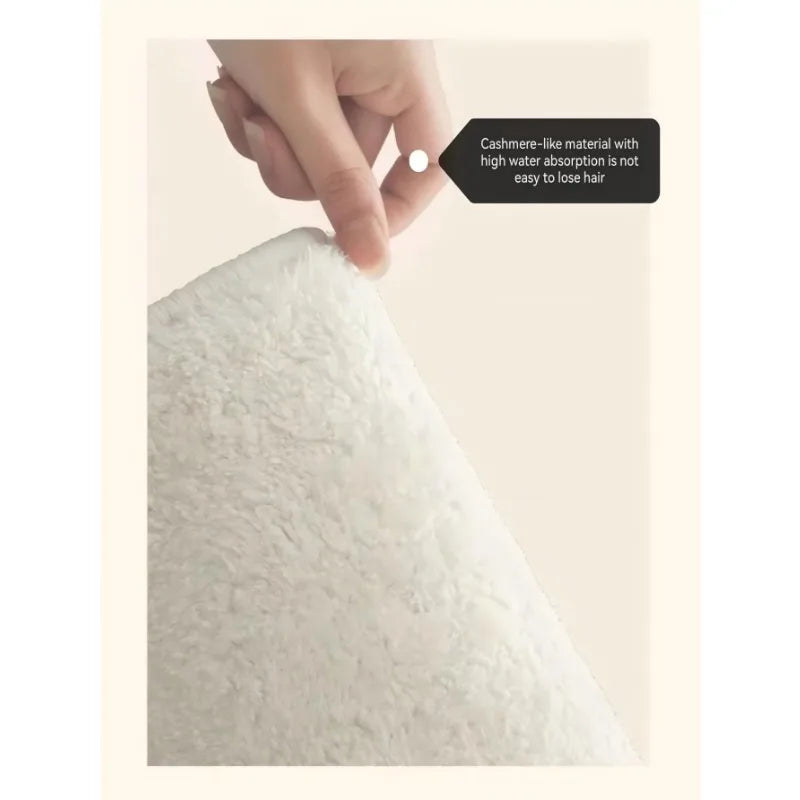 Non-Slip & Water-Resistant Antibacterial Letter Print Floor Mat