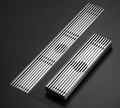 Odor-Reducing Brushed 304 Stainless Steel Floor Drain (Square)