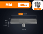 Odor-Reducing Brushed 304 Stainless Steel Floor Drain (Square)